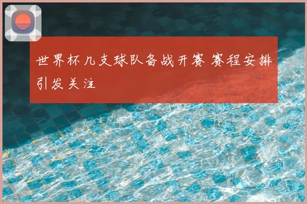 世界杯几支球队备战开赛 赛程安排引发关注